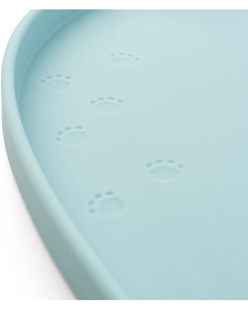 Done By Deer High Edge Silicone Placemat - Elphee - Blue Placemat