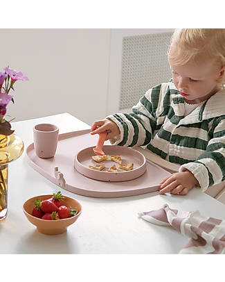 Done By Deer High Edge Silicone Placemat - Elphee - Cipria Placemat