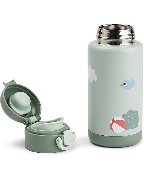 Done By Deer Insulated Bottle for Kids - Playground - Green Thermos Bottles