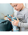 Done By Deer Insulated Bottle for Kids - Tiny Farm - Blu Thermos Bottles