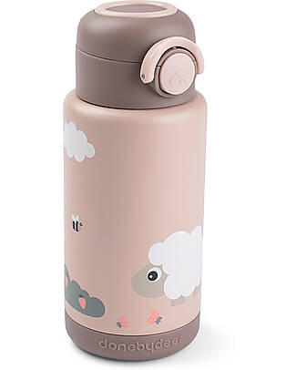 Done By Deer Insulated Bottle for Kids - Tiny Farm - Cipria Thermos Bottles