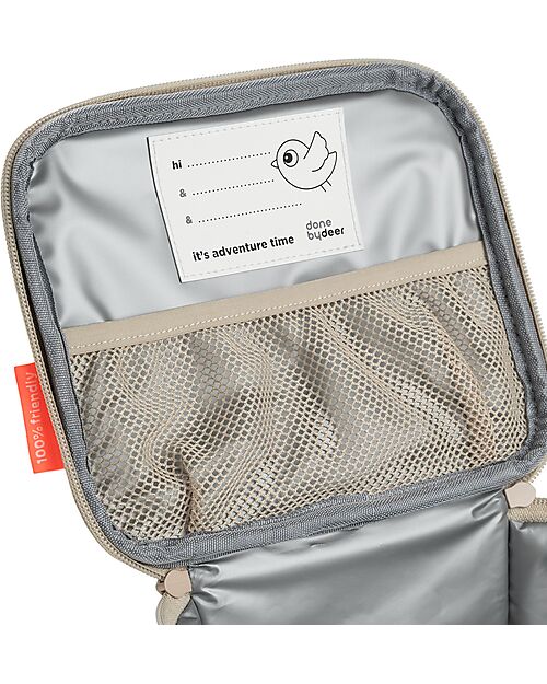 Done By Deer Insulated Lunch Bag - Tiny Farm - Sand - 2,8 L Thermal Containers