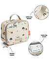 Done By Deer Insulated Lunch Bag - Tiny Farm - Sand - 2,8 L Thermal Containers