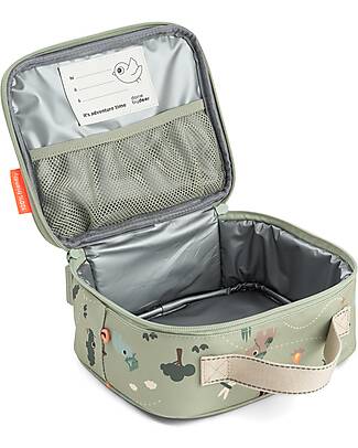 Done By Deer Insulated Lunch Bag - Tiny Trails - Green - 2,8 L Thermal Containers
