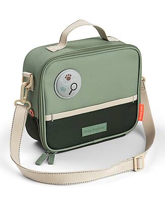 Done By Deer Insulated Lunch Bag - Tiny Trails - Green - 4 L Thermal Containers