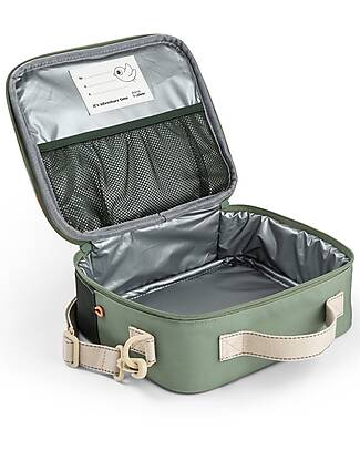 Done By Deer Insulated Lunch Bag - Tiny Trails - Green - 4 L Thermal Containers