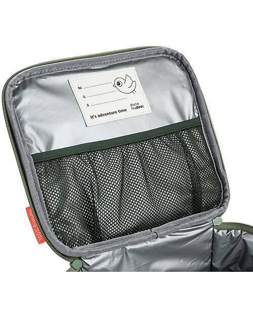 Done By Deer Insulated Lunch Bag - Tiny Trails - Green - 4 L Thermal Containers