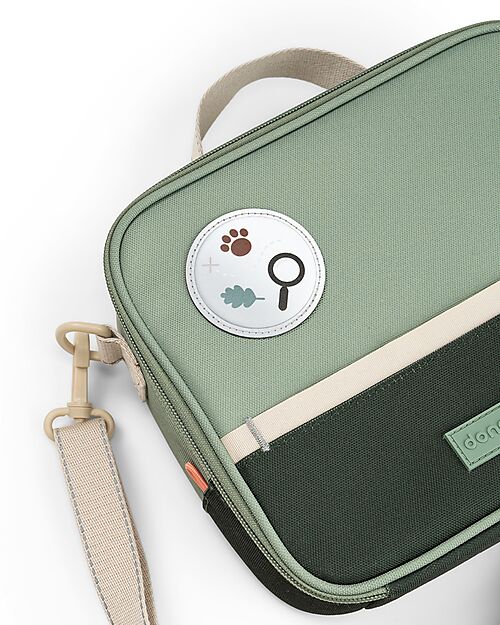 Done By Deer Insulated Lunch Bag - Tiny Trails - Green - 4 L Thermal Containers