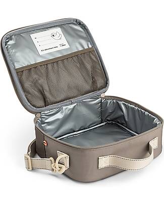 Done By Deer Insulated Lunch Bag - Tiny Trails - Sand - 4 L Thermal Containers