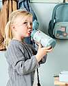 Done By Deer Insulated Straw Bottle - Tiny Farm - Blue - 340 ml - 7,5 x 19 cm Thermos Bottles