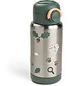 Done By Deer Insulated Straw Bottle - Tiny Trails - Green - 340 ml - 7,5 x 19 cm Thermos Bottles