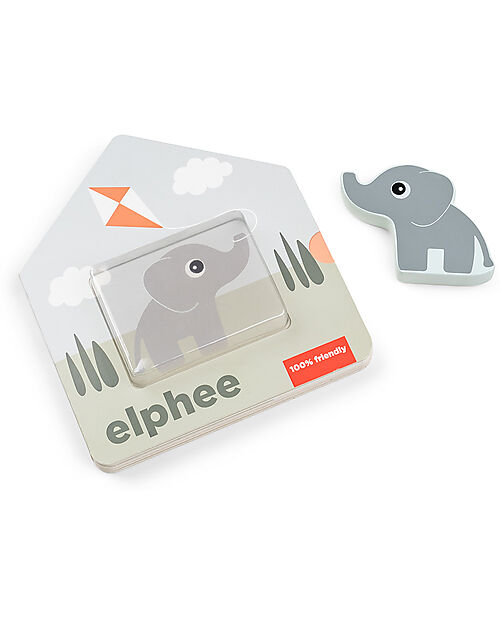 Done By Deer Interactive  Book - Elphee's Home - 18m+ Newborn Toys_