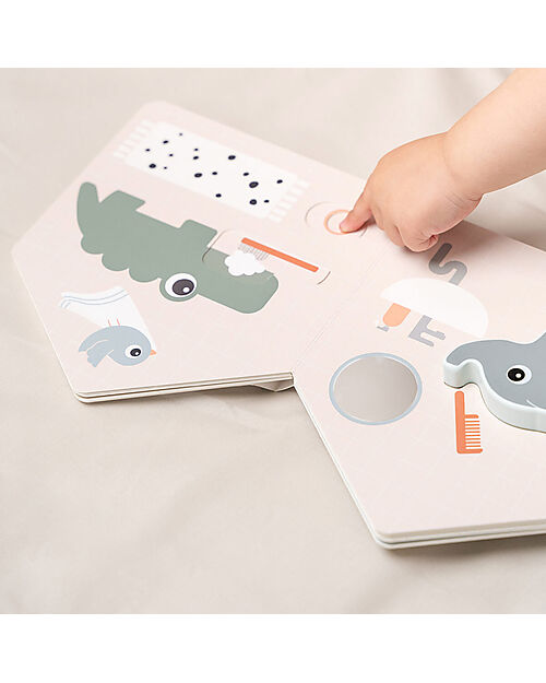 Done By Deer Interactive  Book - Elphee's Home - 18m+ Newborn Toys_