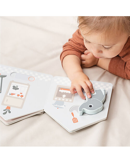 Done By Deer Interactive  Book - Elphee's Home - 18m+ Newborn Toys_