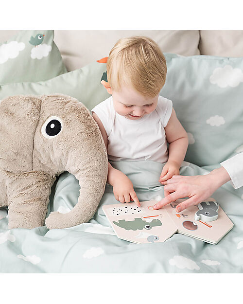 Done By Deer Interactive  Book - Elphee's Home - 18m+ Newborn Toys_