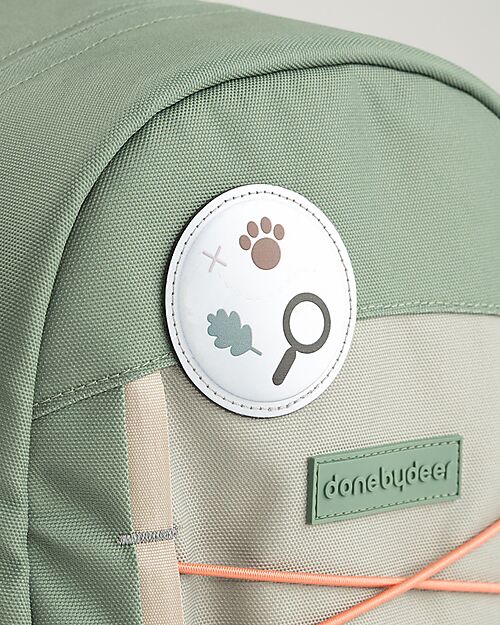 Done By Deer Junior Backpack - Tiny Trails - Green - 13 L Backpack