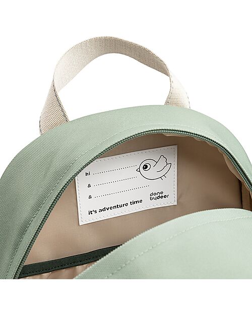 Done By Deer Junior Backpack - Tiny Trails - Green - 13 L Kindergarten Backpacks