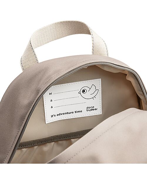Done By Deer Junior Backpack - Tiny Trails - Sand - 13 L Kindergarten Backpacks