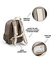 Done By Deer Junior Backpack - Tiny Trails - Sand - 13 L Kindergarten Backpacks
