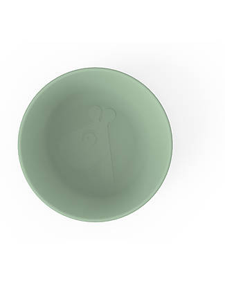 Done By Deer Kiddish Bowl - Raffi - Green - 100% Recyclable Food-Grade PP Bowls & Plates