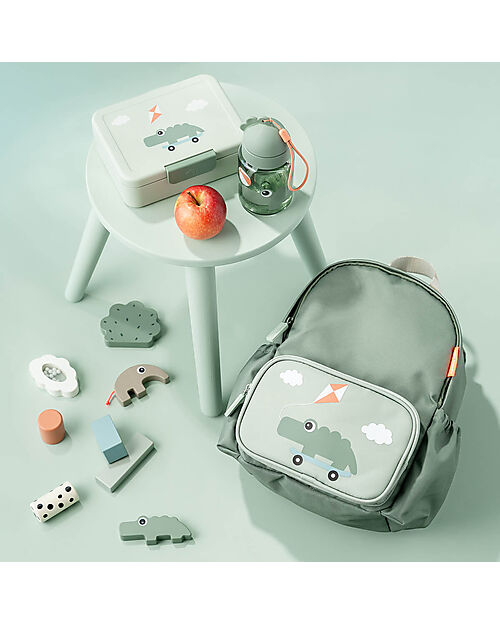 Done By Deer Kids Backpack - Playground - Green - 7.5L Kindergarten Backpacks