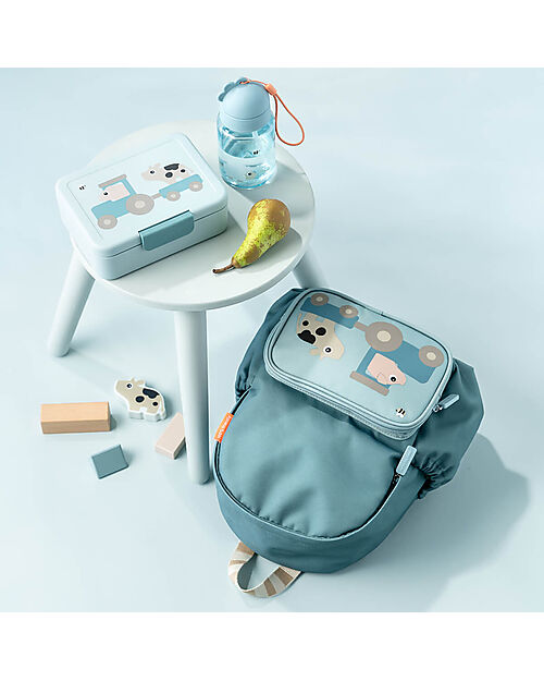 Done By Deer Kids Backpack - Tiny Farm - Blue - 7.5L Kindergarten Backpacks