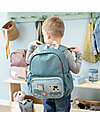 Done By Deer Kids Backpack - Tiny Farm - Blue - 7.5L Kindergarten Backpacks