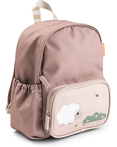Done By Deer Kids Backpack - Tiny Farm - Powder - 7.5L Kindergarten Backpacks
