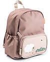 Done By Deer Kids Backpack - Tiny Farm - Powder - 7.5L Kindergarten Backpacks