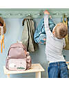 Done By Deer Kids Backpack - Tiny Farm - Powder - 7.5L Kindergarten Backpacks