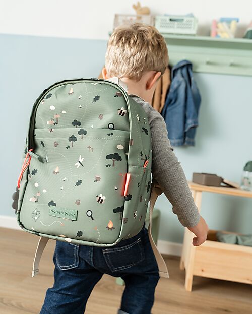 Done By Deer Kids Backpack - Tiny Trails - Green - 7,5 L Kindergarten Backpacks