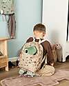 Done By Deer Kids Backpack - Tiny Trails - Sand - 7,5 L Kindergarten Backpacks