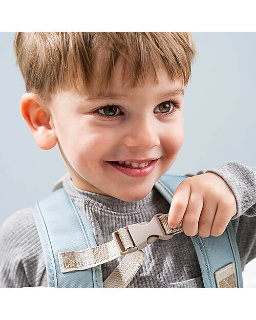 Done By Deer Kids Canvas Elphee Backpack - Blue - 20x26 cm Kindergarten Backpacks