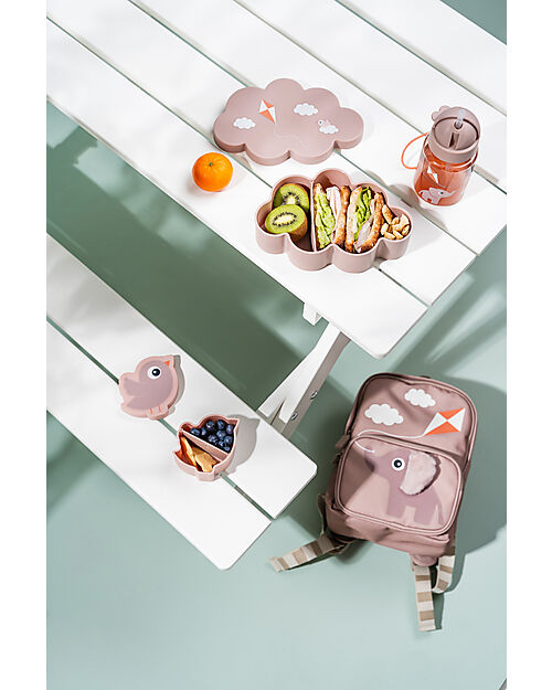 Done By Deer Kids Canvas Elphee Backpack - Powder - 20x26 cm Kindergarten Backpacks