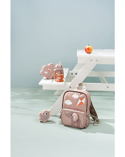 Done By Deer Kids Canvas Elphee Backpack - Powder - 20x26 cm Kindergarten Backpacks