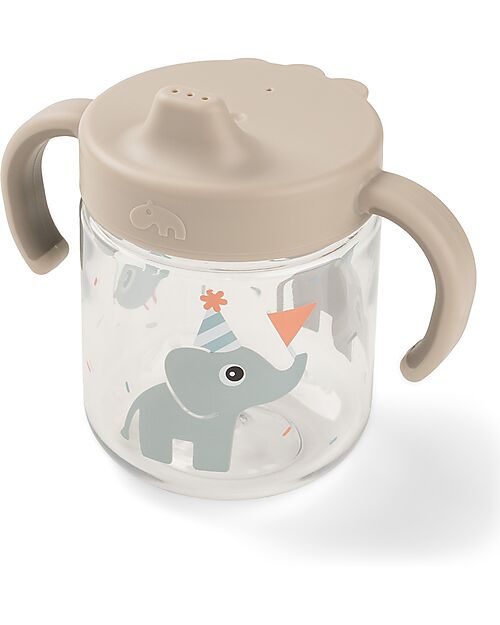 Done By Deer Learning Spout Cup with Anti-slip Handles 260 ml - Celebration - Sand Cups