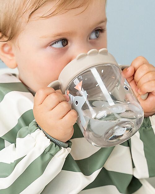 Done By Deer Learning Spout Cup with Anti-slip Handles 260 ml - Celebration - Sand Cups