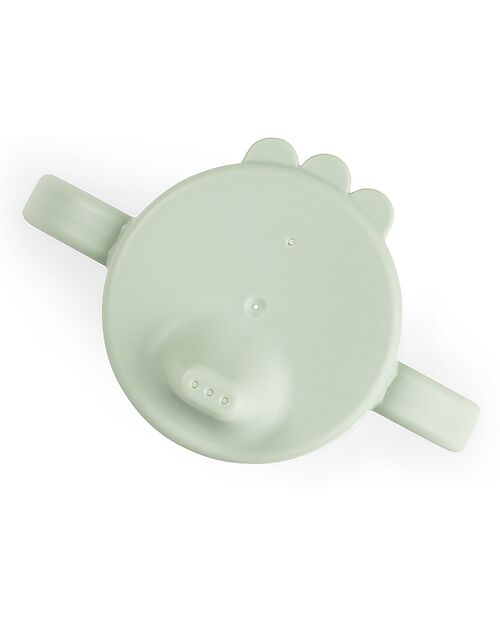 Done By Deer Learning Spout Cup with Anti-slip Handles 260 ml - Playground - Green Cups