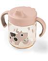 Done By Deer Learning Spout Cup with Anti-slip Handles 260 ml - Tiny Farm - Powder Cups