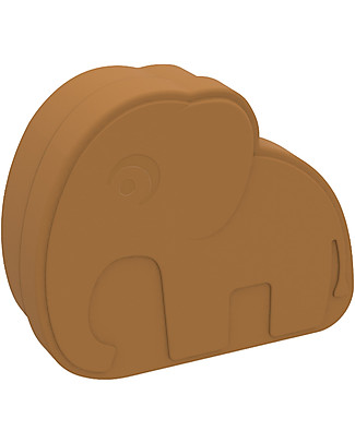 Done By Deer Lunch Box Elphee - Mustard - Suitable for your Baby's Little Hands! Thermal Containers