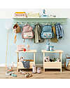Done By Deer Lunch Box with Divider - Tiny Farm - Blue - Perfect for Little Hands! Food Containers