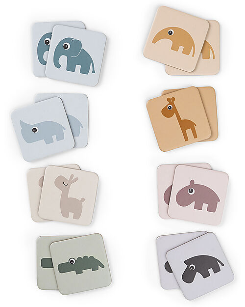 Done By Deer Memory Game - Deer Friends - 16 cards - +2 years Memory Games