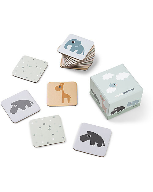 Done By Deer Memory Game - Deer Friends - 16 cards - +2 years Memory Games
