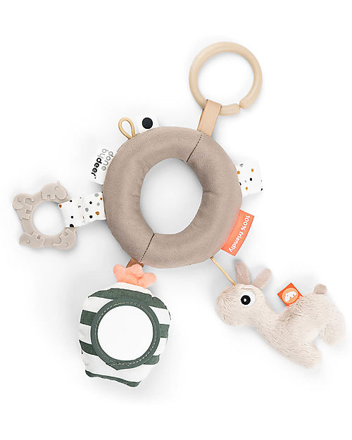 Done By Deer MultiActivity Baby Ring  Lalee - Sand - 0+ Newborn Toys_
