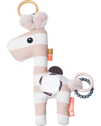 Done By Deer MultiActivity Baby Toy Raffi, Powder - Suitable from Birth Rattles