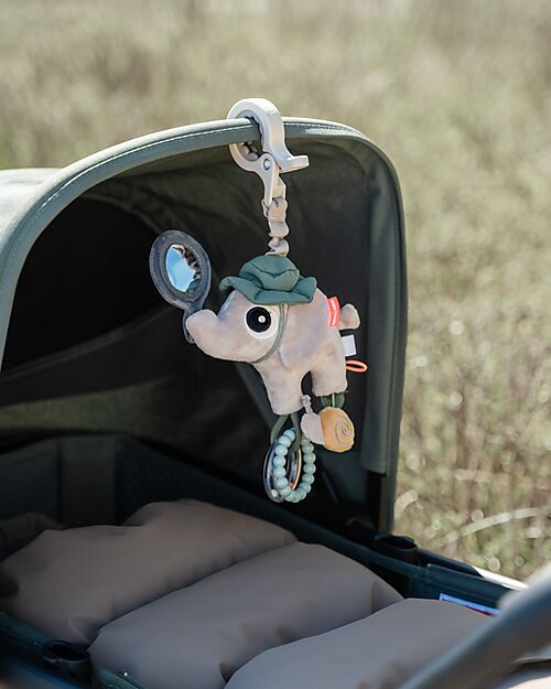 Done By Deer Multiactivity Stroller Toy - Tiny Trails - Sand - 15 x 6 x 30 cm - 3m+ Newborn Toys_