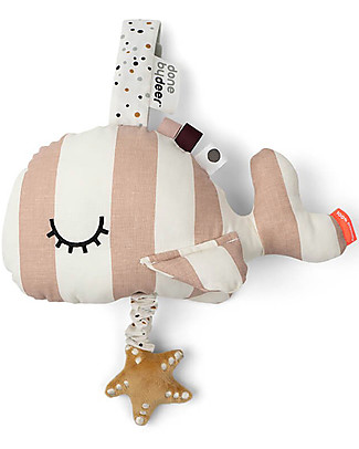 Done By Deer Musical Mirror Mobile Wally - Powder Soft Toys