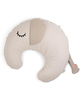 Done By Deer Nursing Pillow Elphee - Sand - Organic Cotton Oeko-Tex Certified Breastfeeding Pillows