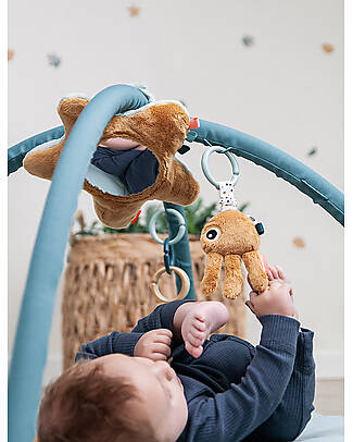 Done By Deer OUTLET - Activity Play Mat Sea Friends - Blue - Showroom Sample Baby Gym