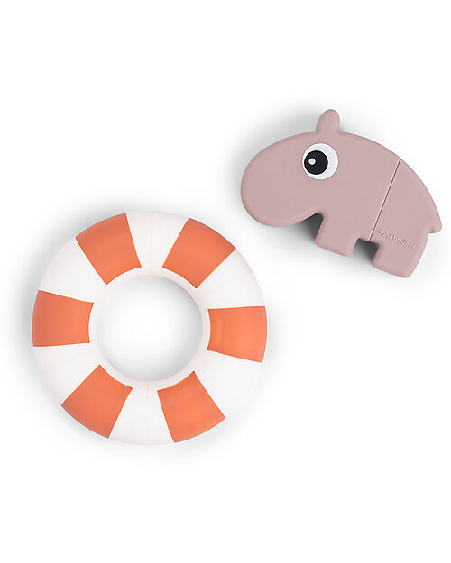 Done By Deer Ozzo Bath Squirter Toy - Powder - Silicone Bath Toys